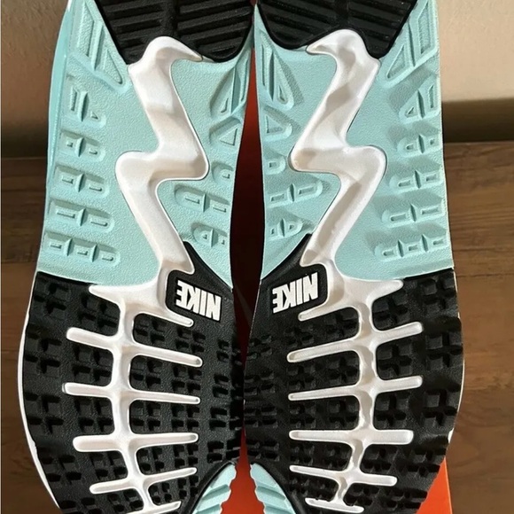 Nike Air Max 90 G Golf Shoes-Men’s Sz. 11- White/Dark Grey-Copa- New!!!🩵🩶 - Picture 5 of 5